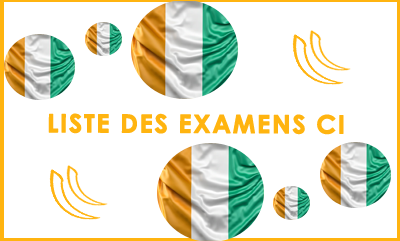 Liste des examens en Côte d’ivoire